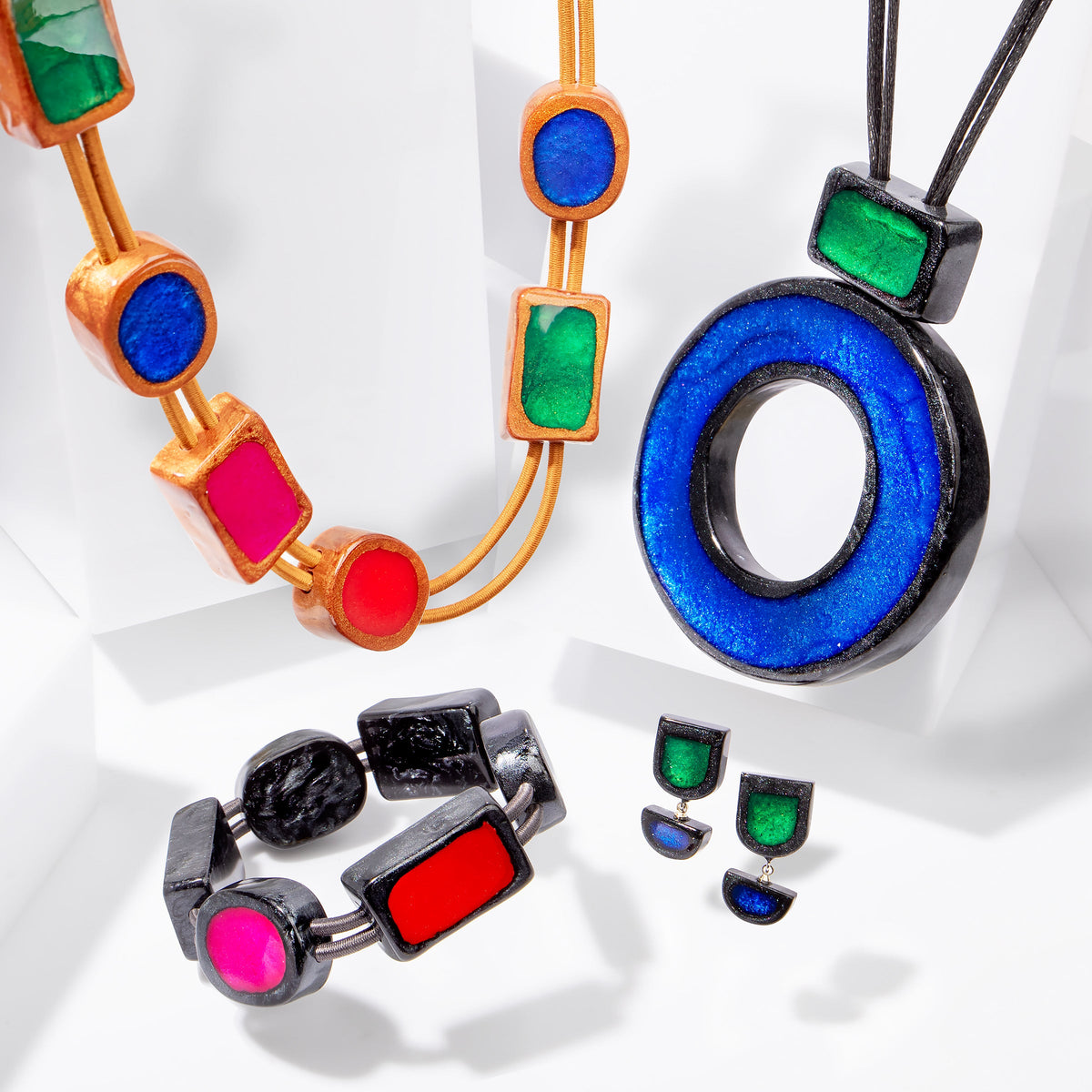 FARA Collection - Bold Aztec-inspired jewellery