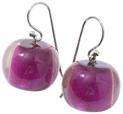 BLISS by ZSISKA Glitz Series Earrings — Purple foil