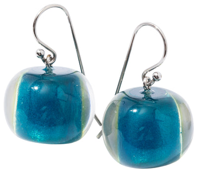 BLISS by ZSISKA Glitz Series Earrings — Teal foil