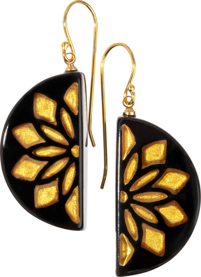 BLISS by ZSISKA Glitz Series Earrings — Pattern Ǝ