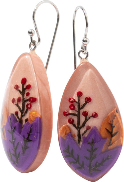 BLISS by ZSISKA Glitz Series Earrings — Leaf drop 1