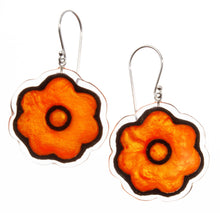 Load image into Gallery viewer, ZSISKA DESIGN - SHORT HOOK EARRING - FLOWER - EARRING - SELA