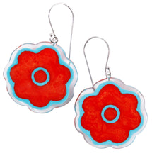 Load image into Gallery viewer, ZSISKA DESIGN - SHORT HOOK EARRING - FLOWER - EARRING - SELA