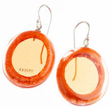 Load image into Gallery viewer, ZSISKA Design Flow 1-Bead Earrings - Crimson
