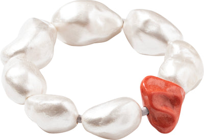 ZSISKA Design Perla Bracelet - Coral