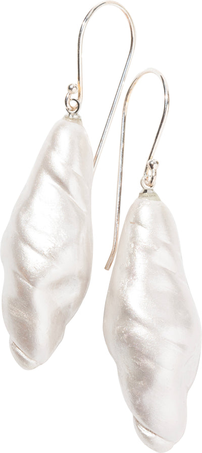 ZSISKA Design Perla 1-Bead Earrings - Coral