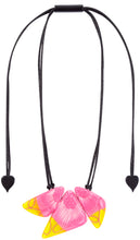 Load image into Gallery viewer, ZSISKA DESIGN - ADJUSTABLE CORD - 3 BEAD - NECKLACE - PRIM FLORA