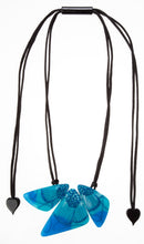 Load image into Gallery viewer, ZSISKA DESIGN - ADJUSTABLE CORD - 3 BEAD - NECKLACE - PRIM FLORA