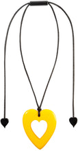 Load image into Gallery viewer, ZSISKA DESIGN - ADJUSTABLE CORD - CLEAR RESIN CENTER - PENDANT - PRIMA HEART