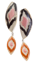 Load image into Gallery viewer, ZSISKA DESIGN - PIN EARRING - 2 BEAD - EARRING - ANDA