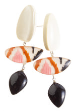 Load image into Gallery viewer, ZSISKA DESIGN - PIN EARRING - 3 BEAD - EARRING - ANDA