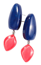 Load image into Gallery viewer, ZSISKA DESIGN - PIN EARRING - 2 BEAD SINGLE COLOUR - EARRING - ANDA
