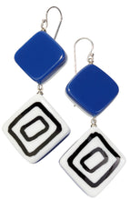 Load image into Gallery viewer, ZSISKA DESIGN - SHORT HOOK EARRING - 2 BEAD - EARRING - VERTIGO