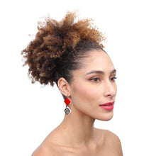 Load image into Gallery viewer, ZSISKA DESIGN - SHORT HOOK EARRING - 2 BEAD - EARRING - VERTIGO