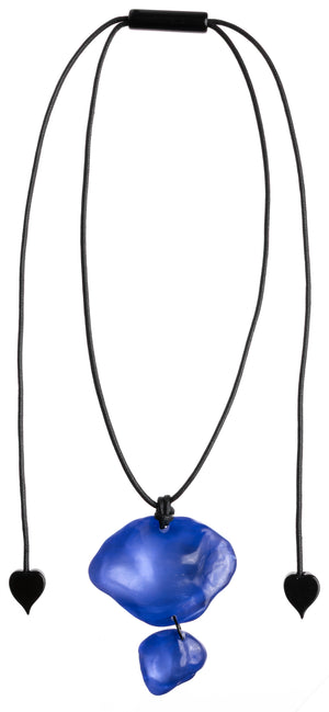 ZSISKA Design Gemma 2-Bead Pendant - Amethyst