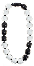 Load image into Gallery viewer, ZSISKA Design Colourful Beads 20-Bead Necklace - Ivory & Navy