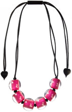 Load image into Gallery viewer, ZSISKA DESIGN - ADJUSTABLE CORD NECKLACE - COLOURFUL BEADS