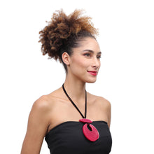 Load image into Gallery viewer, ZSISKA DESIGN - ADJUSTABLE CORD - CIRCLE - PENDANT - COLOURFUL STATEMENT