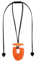 Load image into Gallery viewer, ZSISKA DESIGN - ADJUSTABLE CORD - HORSESHOE - PENDANT - COLOURFUL STATEMENT