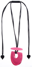 Load image into Gallery viewer, ZSISKA DESIGN - ADJUSTABLE CORD - HORSESHOE - PENDANT - COLOURFUL STATEMENT