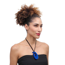 Load image into Gallery viewer, ZSISKA DESIGN - ADJUSTABLE CORD - HORSESHOE - PENDANT - COLOURFUL STATEMENT