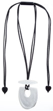 Load image into Gallery viewer, ZSISKA DESIGN - ADJUSTABLE CORD - HORSESHOE - PENDANT - COLOURFUL STATEMENT