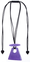 Load image into Gallery viewer, ZSISKA DESIGN - ADJUSTABLE CORD - TRAPEZIUM - PENDANT - COLOURFUL STATEMENT