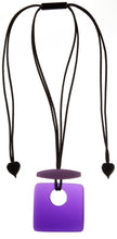 Load image into Gallery viewer, ZSISKA DESIGN - ADJUSTABLE CORD - COLOURFUL STATEMENT PENDANT