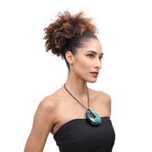 Load image into Gallery viewer, ZSISKA DESIGN - PENDANT - COLOURFULSTATEMENT - Model Photo