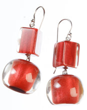 Load image into Gallery viewer, ZSISKA DESIGN - SHORT HOOK EARRING - COLOURFUL BEADS