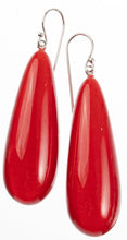 Load image into Gallery viewer, ZSISKA DESIGN - SHORT HOOK EARRING - ROUND TEARDROP - EARRING - COLOURFUL STATEMENT