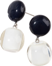 Load image into Gallery viewer, ZSISKA Design Colourful Beads Earrings - Ivory & Navy
