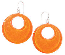 Load image into Gallery viewer, ZSISKA DESIGN - SHORT HOOK EARRING - CIRCLE - EARRING - COLOURFUL STATEMENT