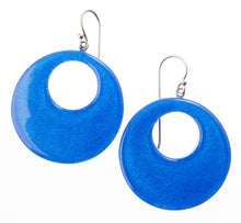 Load image into Gallery viewer, ZSISKA DESIGN - SHORT HOOK EARRING - CIRCLE - EARRING - COLOURFUL STATEMENT