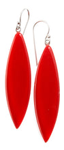 Load image into Gallery viewer, ZSISKA DESIGN - SHORT HOOK EARRING - SHARP TEARDROP - EARRING - COLOURFUL STATEMENT
