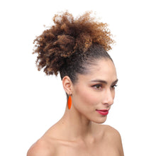 Load image into Gallery viewer, ZSISKA DESIGN - SHORT HOOK EARRING - SHARP TEARDROP - EARRING - COLOURFUL STATEMENT