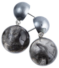 Load image into Gallery viewer, ZSISKA DESIGN Isla 2-Bead Pin Earrings