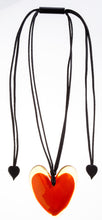 Load image into Gallery viewer, ZSISKA DESIGN - ADJUSTABLE CORD - LARGE HEART - PENDANT - OLE
