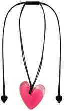Load image into Gallery viewer, ZSISKA DESIGN - ADJUSTABLE CORD - LARGE HEART - PENDANT - OLE