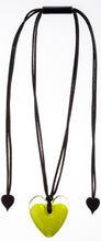 Load image into Gallery viewer, ZSISKA DESIGN - ADJUSTABLE CORD - SMALL HEART - PENDANT - OLE