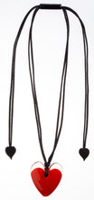Load image into Gallery viewer, ZSISKA DESIGN - ADJUSTABLE CORD - SMALL HEART - PENDANT - OLE