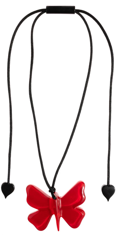 ZSISKA Design Ole 1-Bead Pendant - Crimson