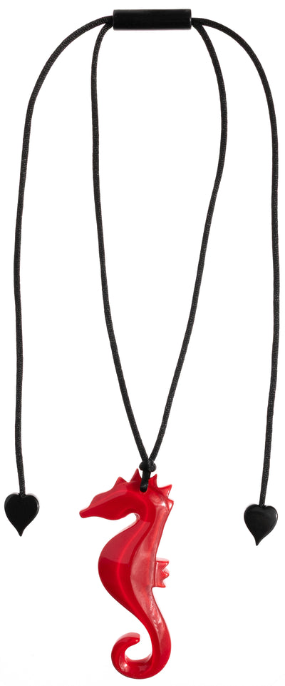 ZSISKA Design Ole 1-Bead Pendant - Crimson