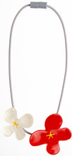 Load image into Gallery viewer, ZSISKA Design Hana 2-Bead Necklace - Crimson