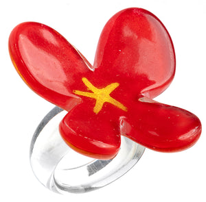 ZSISKA Design Hana Ring - Crimson