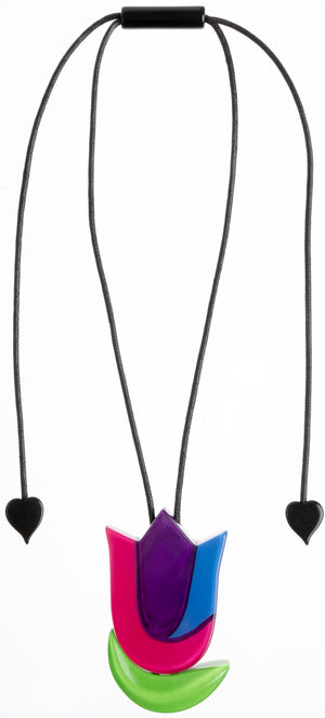 ZSISKA Design Amsterdam 2-Bead Pendant - Amethyst