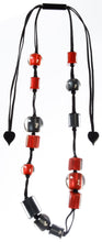 Load image into Gallery viewer, ZSISKA DESIGN - ADJUSTABLE CORD NECKLACE - COLOURFUL BEADS