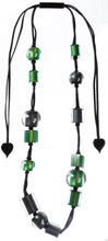 Load image into Gallery viewer, ZSISKA DESIGN - ADJUSTABLE CORD NECKLACE - COLOURFUL BEADS