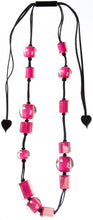 Load image into Gallery viewer, ZSISKA DESIGN - ADJUSTABLE CORD NECKLACE - COLOURFUL BEADS