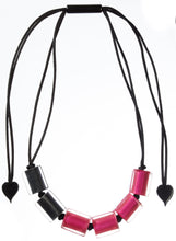 Load image into Gallery viewer, ZSISKA DESIGN - ADJUSTABLE CORD NECKLACE - COLOURFUL BEADS